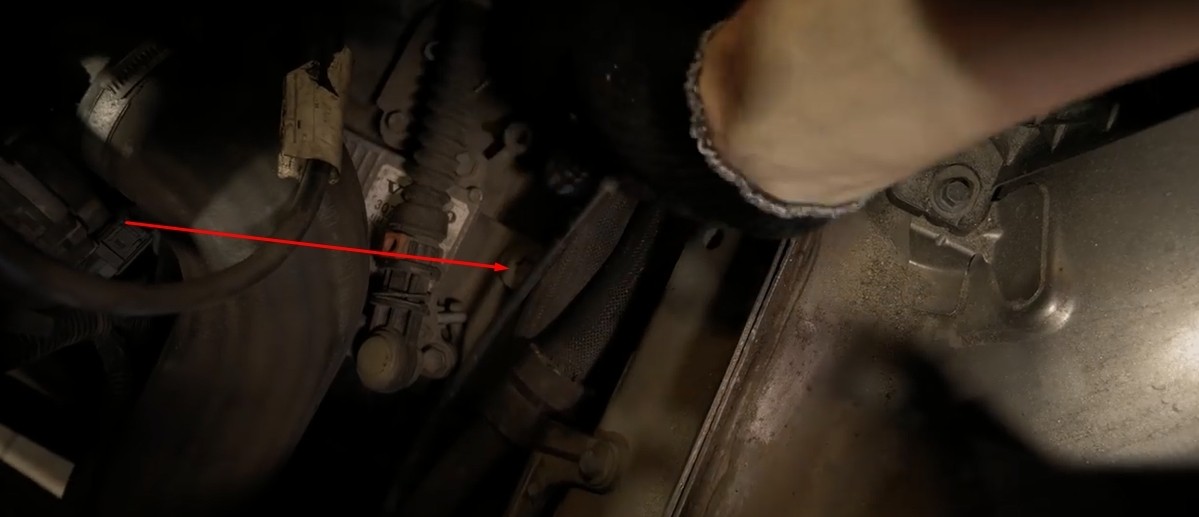 Замена масла в Акпп TF-80SC