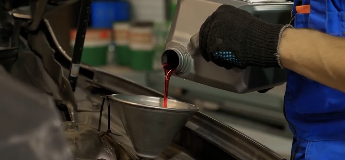 Замена масла в Акпп TF-80SC