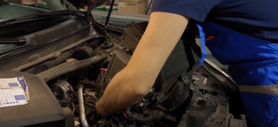 Замена масла в Акпп TF-80SC