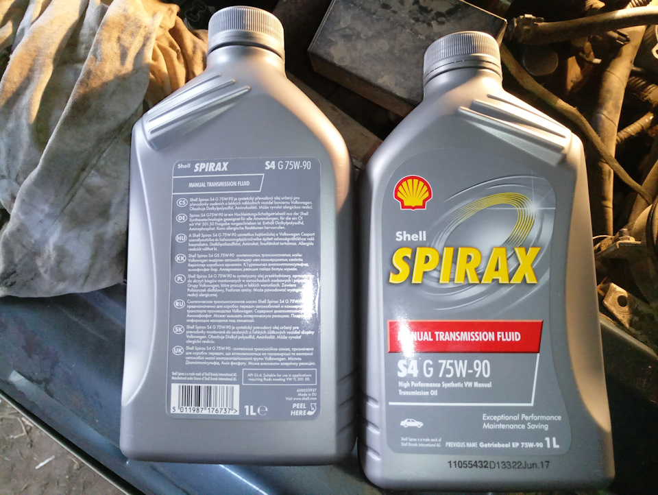 Описание и преимущества смазок Shell Spirax S4 G 75W-90
