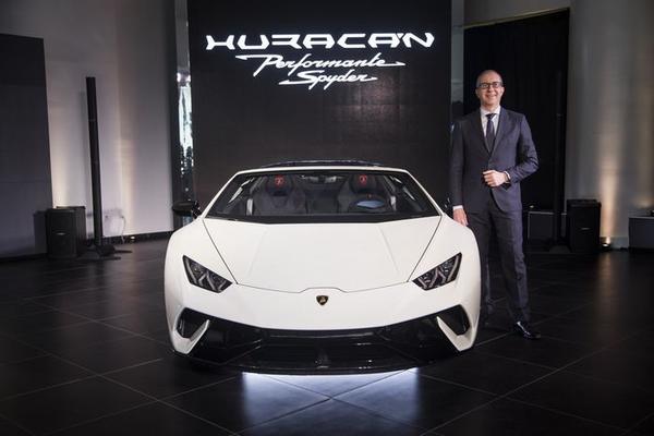 Американский дебют lamborghini huracan performante spyder