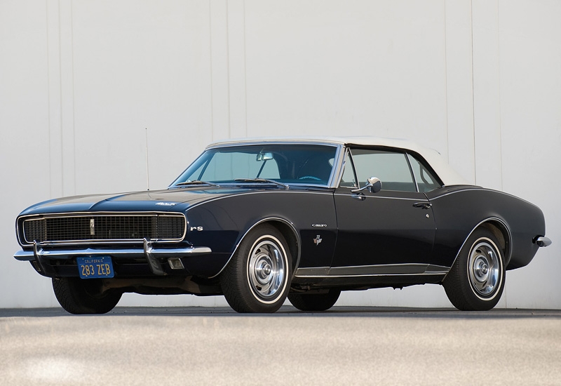 Chevrolet camaro ss 1967 характеристики