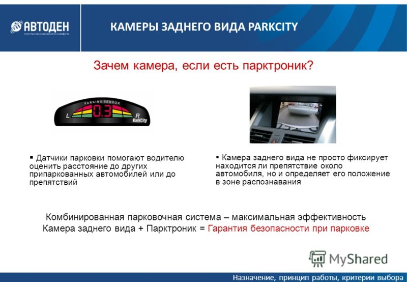 Характеристика камеры заднего вида для авто, классификация и критерии выбора
