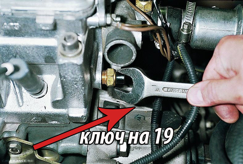 Инструкция по замене датчика температуры охлаждающей жидкости на lada kalina