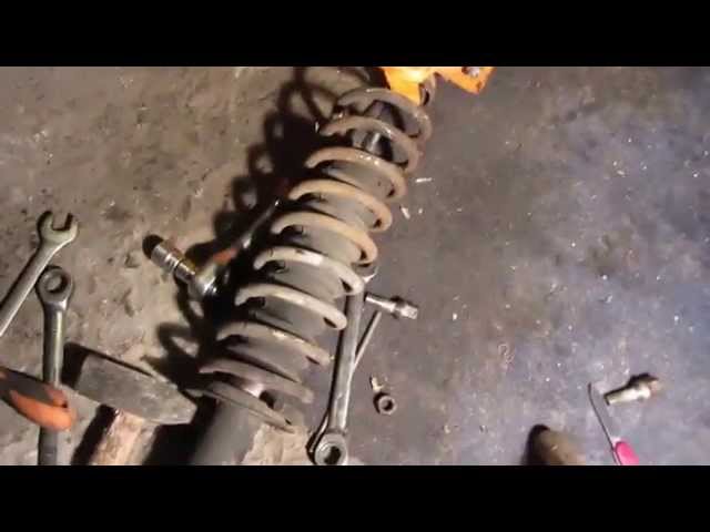 Как менять задние стойки на приоре