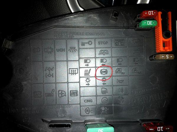 Как отключить абс на рено меган 2