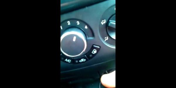 Как отключить кондиционер на шевроле авео т300