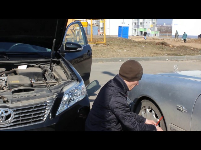 Как открыть мерседес s500 если сел аккумулятор