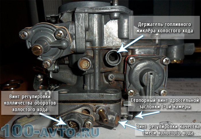 Как отрегулировать карбюратор ваз 2106 видео
