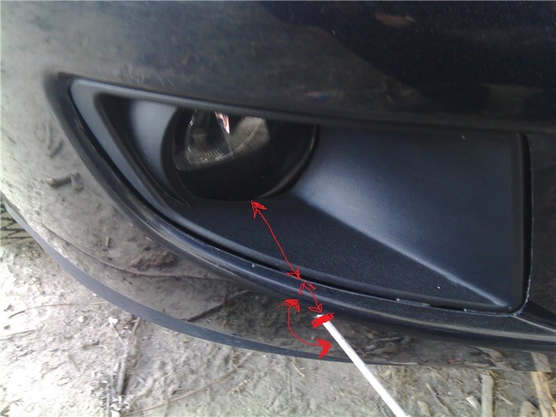 Как отрегулировать противотуманные фары на приоре