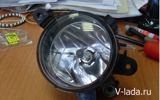 Как отрегулировать противотуманные фары на приоре