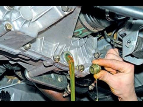 Как поменять масло в коробке ваз 21099