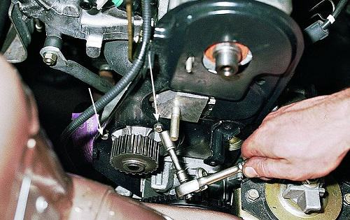 Как поменять помпу на ваз 2115 видео