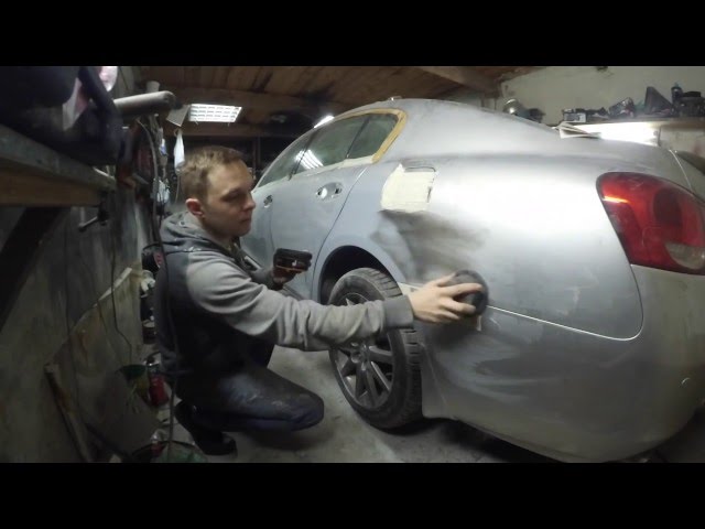 Как правильно покрасить в гараже (экстримальные условия покраски) №155