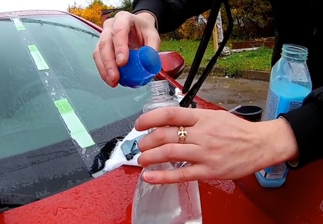 Как приготовить антидождь для стекла автомобиля всего из 2 компонентов