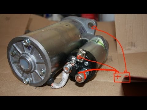 Как проверить втягивающее реле стартера ваз 2109