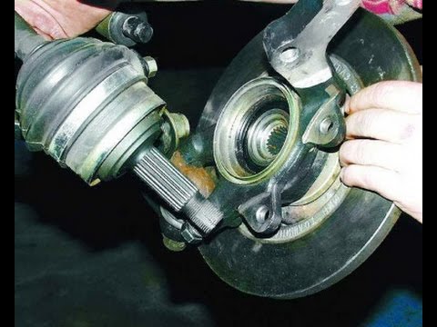 Как снять наружный шрус и заменить порванный пыльник