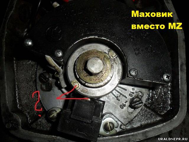 Как выставить электронное зажигание на мт