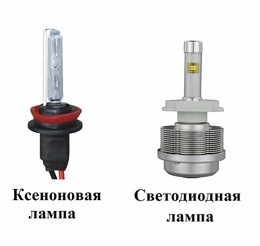 Как заменить ксеноновые лампы на обычные