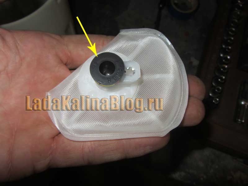 Как заменить сетку на бензонасосе
