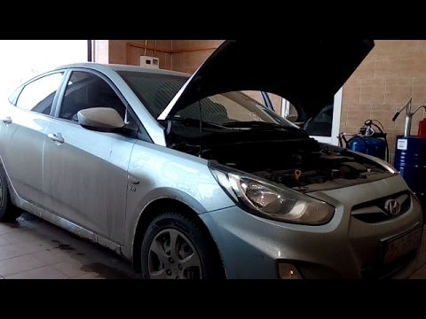 Какое моторное масло и сколько лить в двигатель hyundai accent: фото и видео