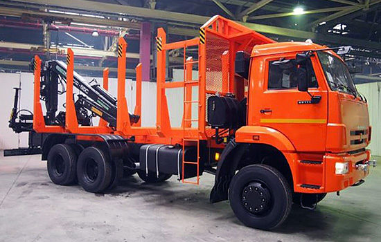 Камаз-43118 (сортиментовоз) характеристики и цена, фотографии и обзор
