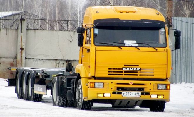 Камаз-5460 (обновленный) характеристики и цена, фотографии и обзор