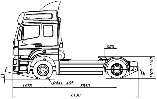 Камаз-5490 (2013-2017) цена и характеристики, фотографии и обзор