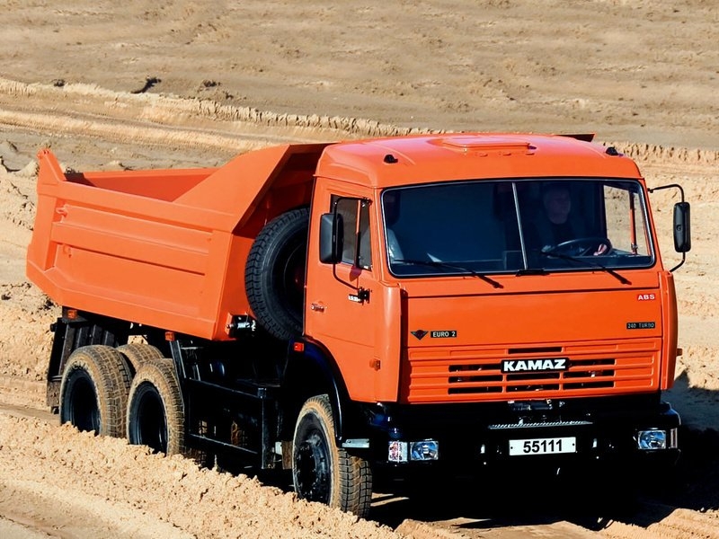 Камаз-55111 (самосвал) характеристики и цены, фотографии и обзор