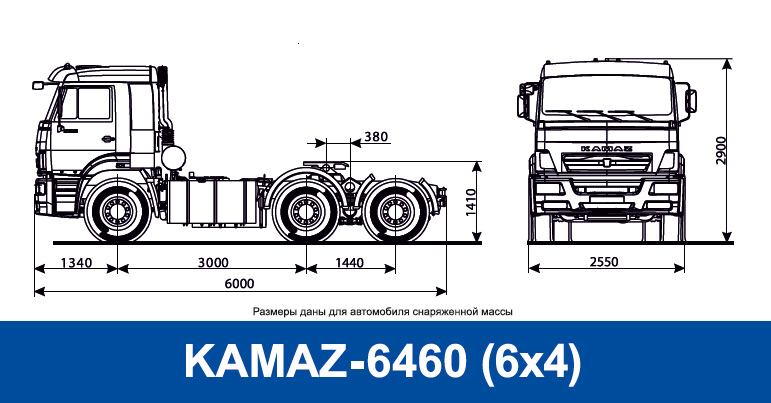 Камаз-6460: характеристики и цены, отзывы и фотографии