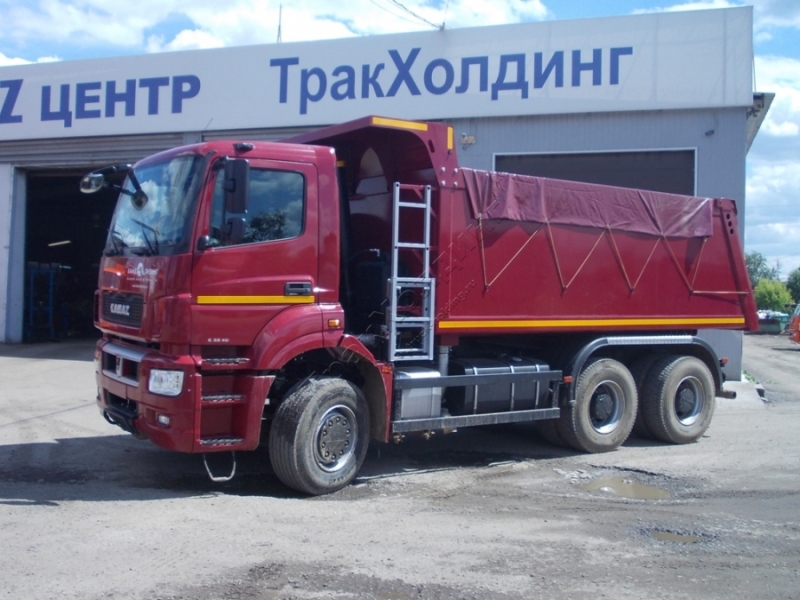 Камаз-6520 (самосвал новый) цена и характеристики, фотографии и обзор