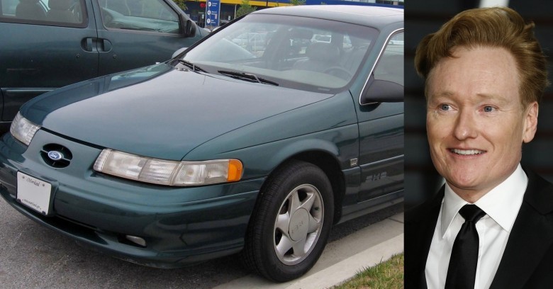 Конан о'брайен все еще имеет свой 1992 ford taurus sho