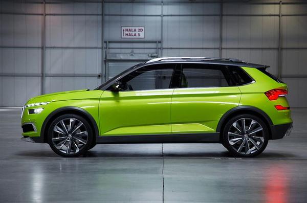 Концепция skoda vision x: первый привод гибридного кроссовера cng
