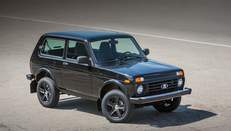 Lada 4×4 примерила новый цвет