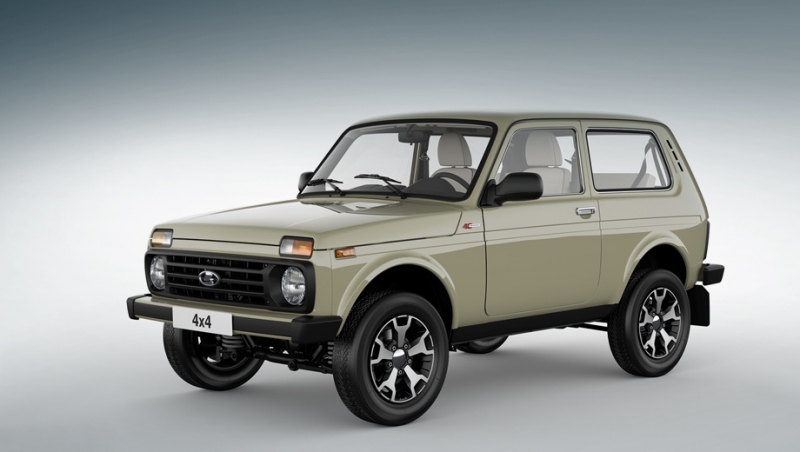 Lada 4×4 примерила новый цвет