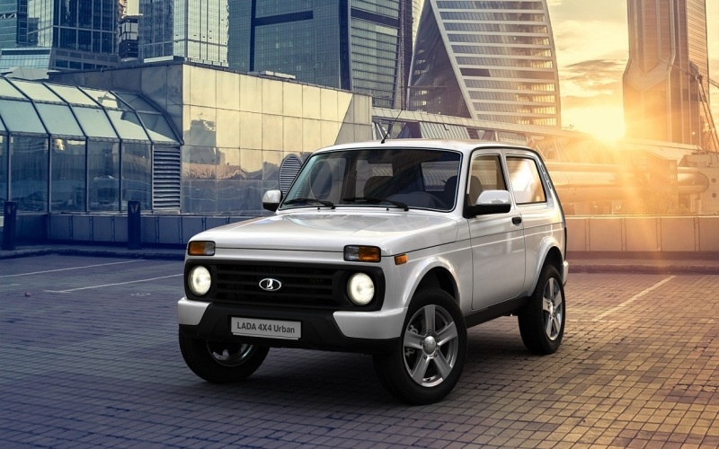 Lada 4×4 примерила новый цвет