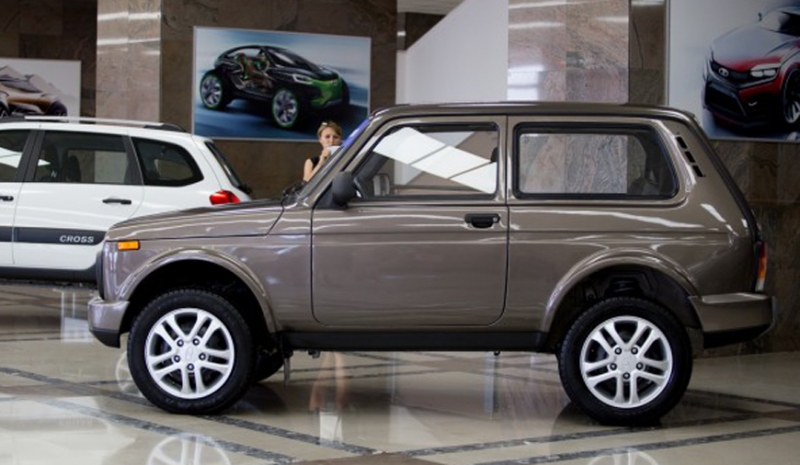 Lada 4×4 примерила новый цвет
