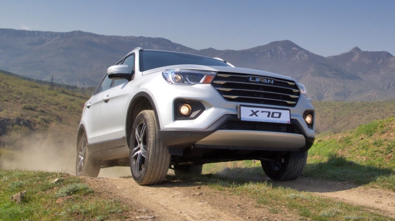 Lifan x70 оказался дешевле конкурентов