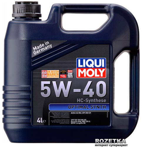 Масло марки liqui moly 5w-30 (синтетика): фото, видео и отзывы о нем