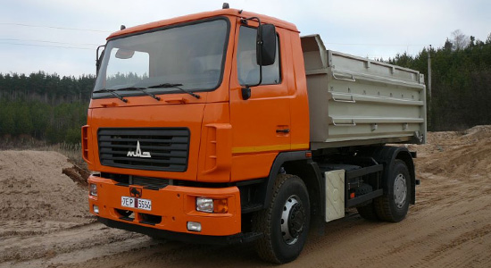 Маз-5550 (шасси) цены и характеристики, фотографии и обзор