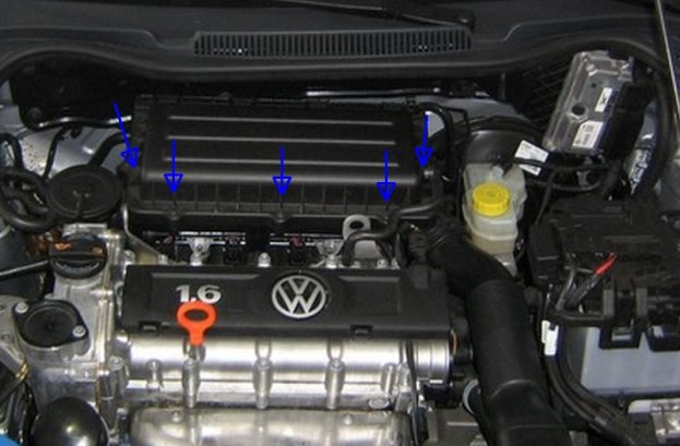 Меняем воздушный фильтр volkswagen polo sedan: пошаговая инструкция и фото