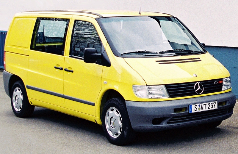 Mercedes-benz vito van (w638) характеристики и цены, фотографии и обзор