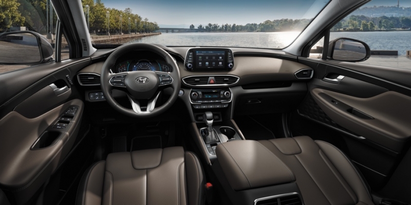 Названы рублевые цены на новый hyundai santa fe