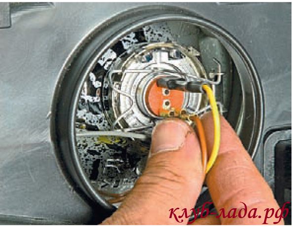 Неисправности лампы ближнего света на lada kalina, инструкция по выбору и замене лампочек