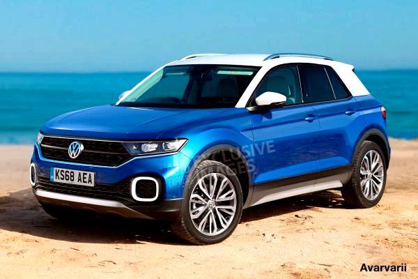 Новый 2018 volkswagen t-cross suv снова проверил тестирование