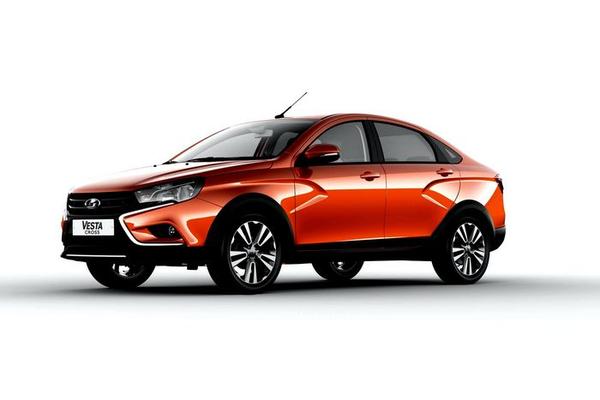Новый lada vesta cross sedan имеет больше дорожных просветов, чем rav4