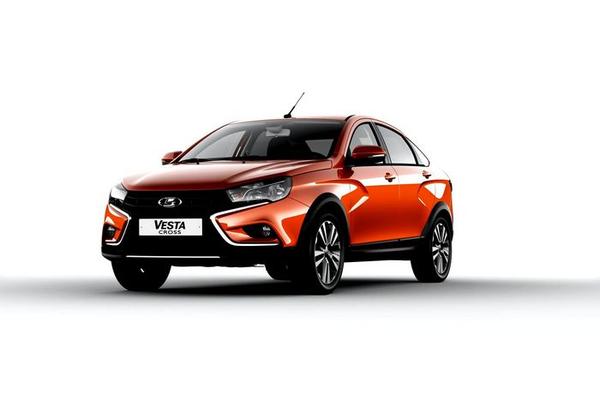 Новый lada vesta cross sedan имеет больше дорожных просветов, чем rav4