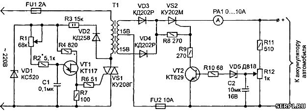 Обзор автоматического зарядного устройства для автомобильного аккумулятора