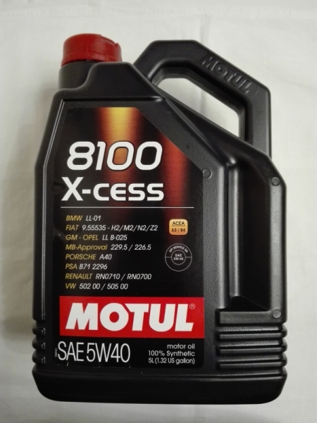 Обзор масла motul 8100 x-cess 5w-40: характеристики, отзывы и фото