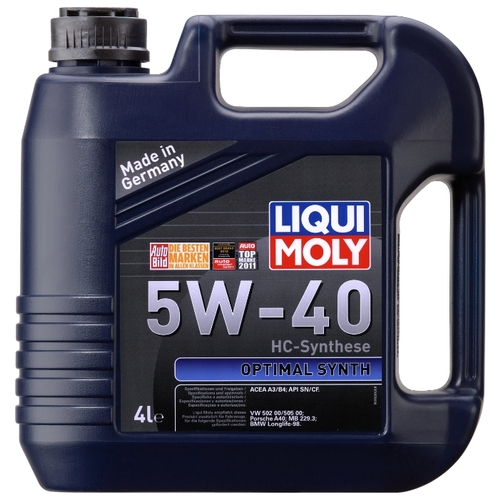 Обзор моторного масла liqui moly 5w-40: характеристики и особенности